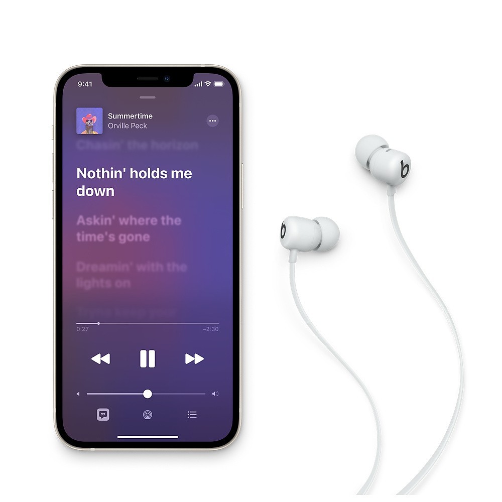 Beats Flex – Auriculares sem fios para utilização durante um dia inteiro – Cinzento Fumo — miniatura 3