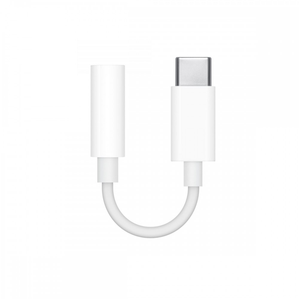 O Adaptador USB-C para entrada de auscultadores de 3,5 mm permite ligar dispositivos que usem uma ficha áudio de 3,5 mm padrão (como auscultadores ou colunas) a dispositivos USB‑C. — miniatura 2