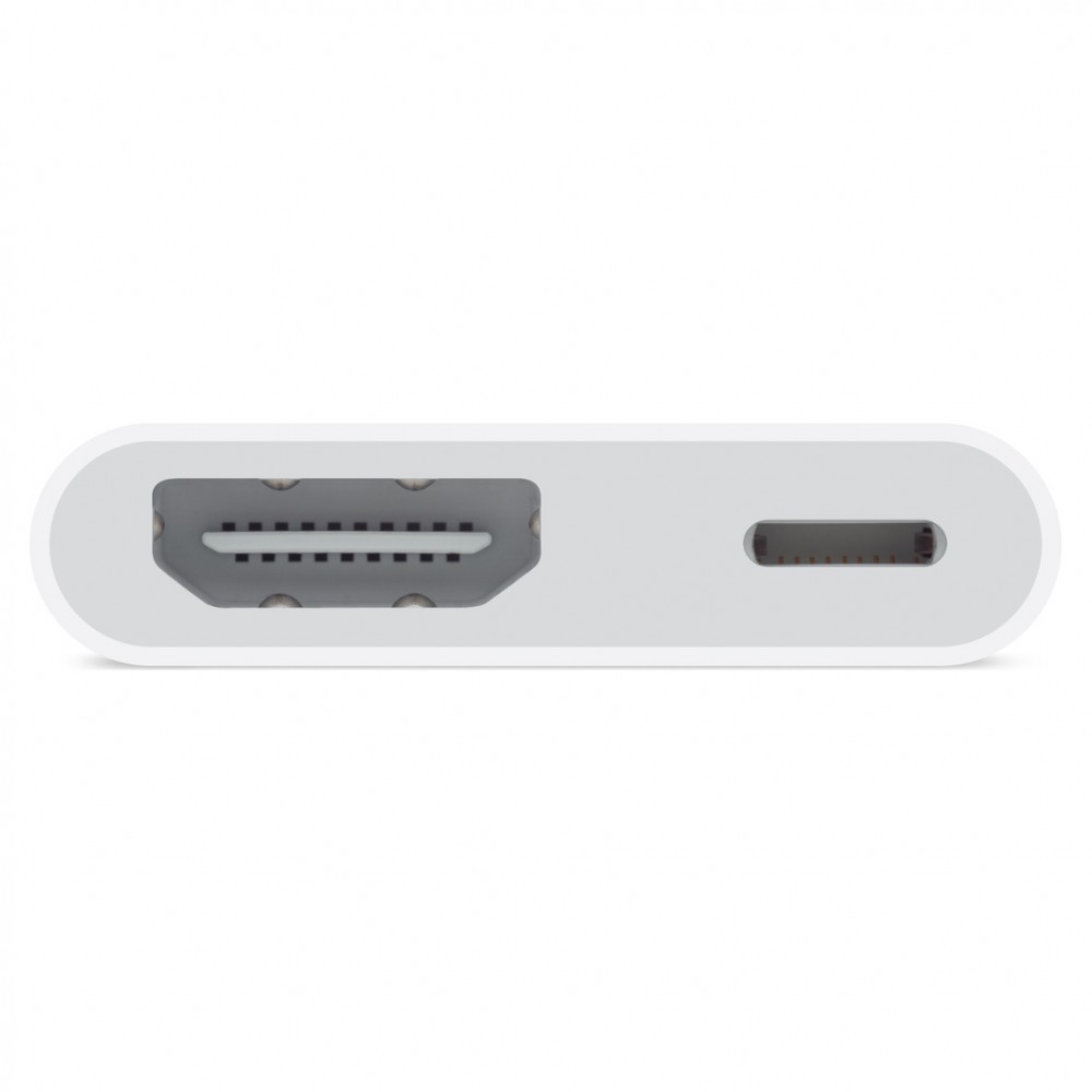 Use o Adaptador Lightning para AV digital com o iPhone, iPad ou iPod com conetor Lightning — miniatura 2