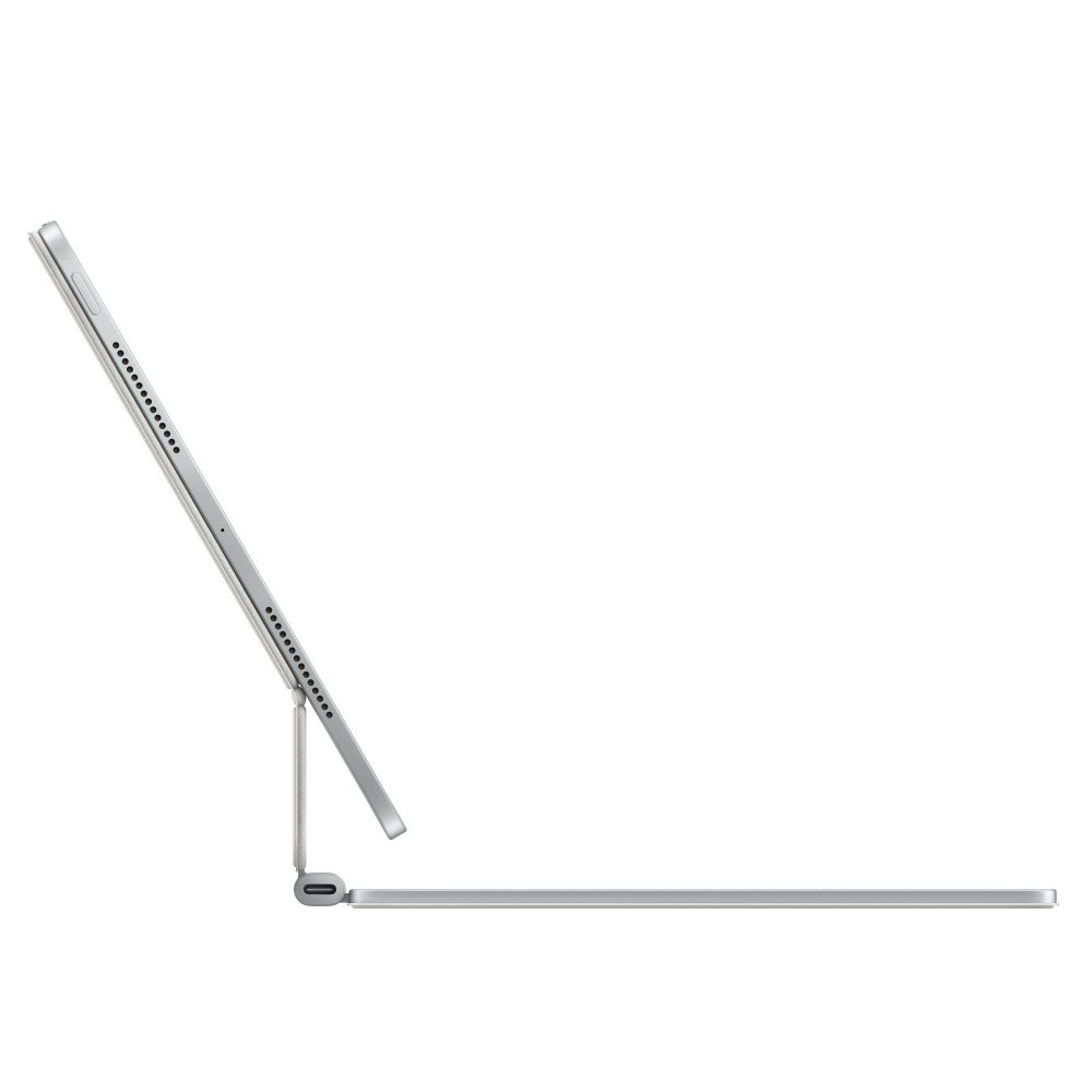 O Magic Keyboard para iPad Pro permite escrever de forma confortável: inclui um trackpad com novo design elegante e portátil: além de um descanso para o pulso em alumínio — miniatura 5